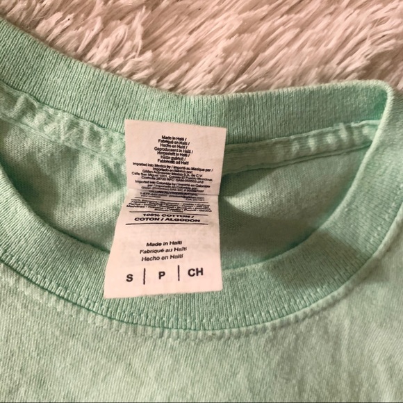 ❌ SOLD ❌ VSCO Oversized Mint Tee - Picture 6 of 7